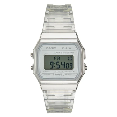 Image of Casio Skeleton Digital watch, Size: One Size, Clear