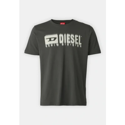 Image of Diesel TADJUSTQ7 Print Tshirt, Men&#039;s, Size: Small, Ah93r