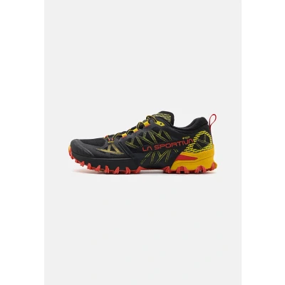 Image of La Sportiva Bushido III GTX Hiking shoes, Men&#039;s, Size: 9.5, Black/yellow Textile/synthetics