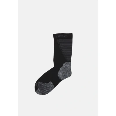 Image of ODLO Socks CREW Ceramicool RUN Sports socks, Size: 3.5 5.5, Black