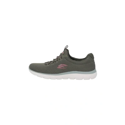 Image of Skechers Summits Trainers, Women&#039;s, Size: 3, Olive mesh shoes