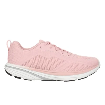 Image of MBT Wave III Lace Up Sports Shoes for Women. Casual Anatomical and Comfort. Physiological Footwear Comfort Stability with Curved Sole. Sneakers Running Walking, Dusty Pink, 40.5
