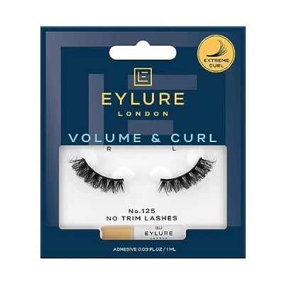 Image of Eylure Volume and Curl 3.4 Length No.125