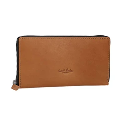 Image of Gusti Leder CARA RFID Wallet, Women&#039;s, Size: One Size, Hazelnut