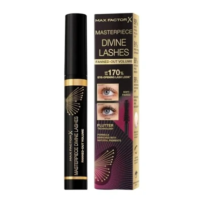 Image of Max Factor Masterpiece Divine Lashes Volume Mascara Rich Black 001 8ml