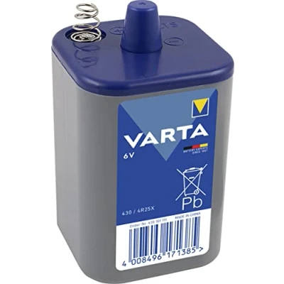 Image of varta Battery longlife block 6v 4r25 no. 430 + irb 430101111