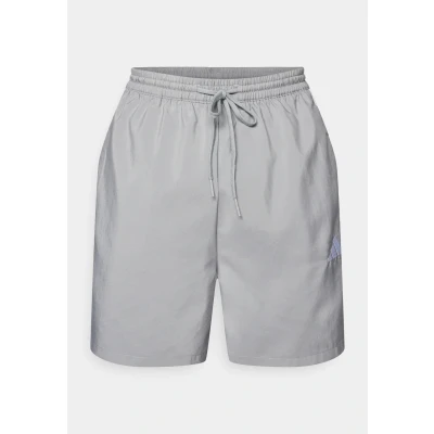 Image of adidas Sportswear Essential Three Stripes Chelsea Short Sports shorts, Men&#039;s, Size: Medium, Grey three/white