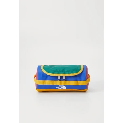 Image of The North Face Travel Canister Unisex Wash bag, Size: One Size, Blue/red/summit gold