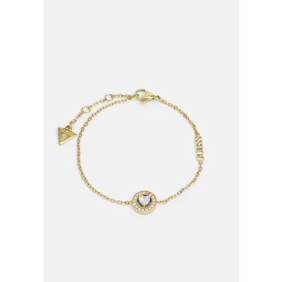 Image of GUESS JUBB04668JWYGS Women&#039;s Bracelet Solitaire Heart crystal, Stone, crystal