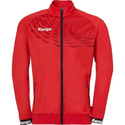 Image of Kempa Boy&#039;s Wave 26 Poly Jacket Men&#039;s Boys&#039; Sports Football Training Sweatshirt Sweat