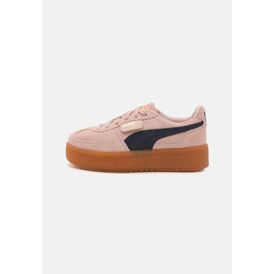 Image of Puma Palermo Elevata Trainers, Women&#039;s, Size: 7.5, Rose quartz Suede