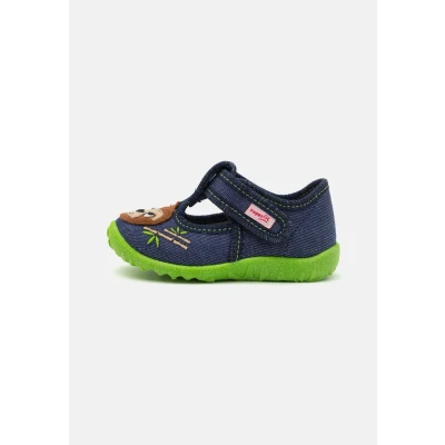 Image of Superfit Boys Spotty Slippers, Dark blue 8070, 19 EU