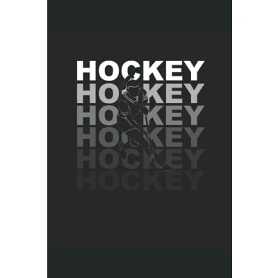 Image of Feldhockey Hockey Notizbuch: Notizbuch Geschenkidee für Hockeyspieler Notizheft punktiert 120 Seiten 6x9 Zoll