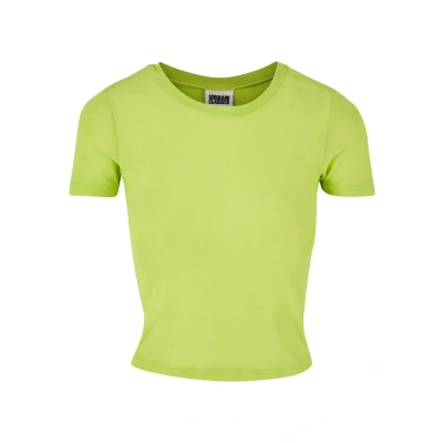 Image of Urban Classics Basic Tshirt, Women&#039;s, Size: Large, Frozenyellow