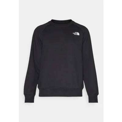 Image of The North Face Raglan BOX CREW Sweatshirt, Men&#039;s, Size: XS, Black