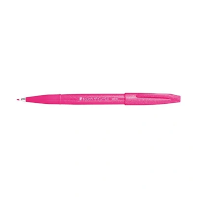 Image of Pentel Brush Sign Pen Pink