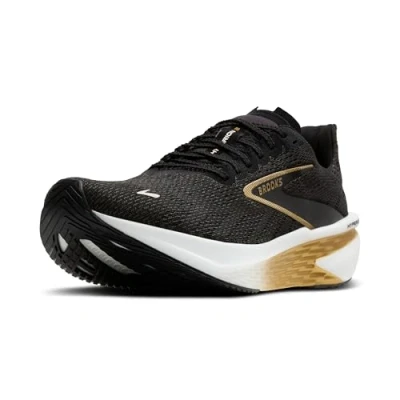 Image of Brooks Hyperion Road running shoes, Men&#039;s, Size: 6, Black gold pink Textile