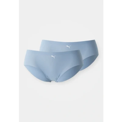 Image of Puma Women Seamless Hipster 2 PACK Briefs, Women&#039;s, Size: XS, Dusk blue
