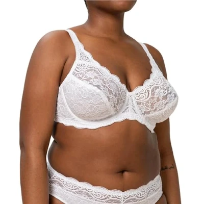 Image of Triumph Amourette 300 Underwired bra, Women&#039;s, Size: 42DD, White