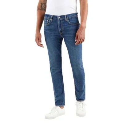 Image of Levi&#039;s 512 SLIM Taper Jeans Tapered Fit, Men&#039;s, Size: 30x30, Dark blue denim