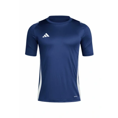 Image of adidas Performance Print Tshirt Team navy blue white, Men&#039;s, Size: Small, white