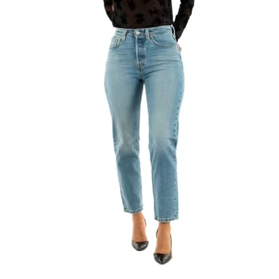 Image of Levi&#039;s Women&#039;s 501 Crop Jeans, Where To Now Ndx, 30W / 26L