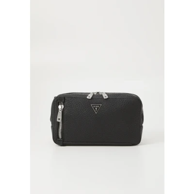 Image of Guess Torino Vertical Bum bag, Men&#039;s, Size: One Size, Black