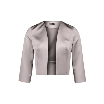 Image of Vera Mont MIT Kellerfalten Blazer, Women&#039;s, Size: 6, Smoky taupe