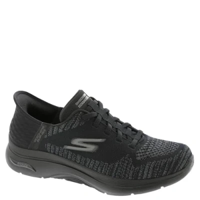 Image of Skechers Hotshot Trainers, Men&#039;s, Size: 11, Black/white Leather/synthetics