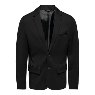 Image of Only &amp; Sons Onsmark NOOS Blazer jacket, Men&#039;s, Size: Small, Black