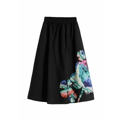 Image of Desigual BY MR Christian Lacroix Aline skirt, Women&#039;s, Size: 14, Black