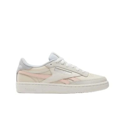 Image of Reebok Classic CLUB C Revenge Trainers, Women&#039;s, Size: 5, Tapioca/washedclay/moon leather and imitation