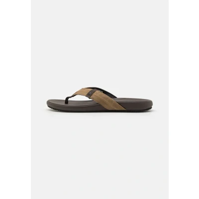 Image of Reef Cushion Phantom 2.0 Tbar sandals, Men&#039;s, Size: 13, Brown/tan Pu