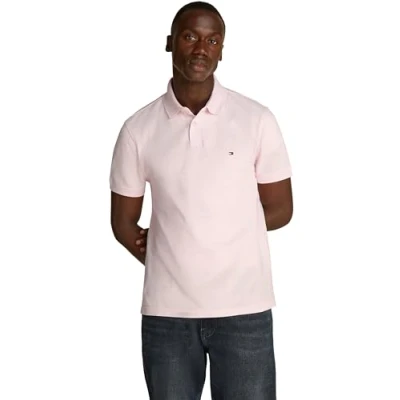 Image of Tommy Hilfiger Regular Polo shirt, Men&#039;s, Size: XL, Light pink
