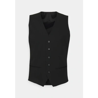 Image of Selected Homme Slhslim LIAM Suit waistcoat, Men&#039;s, Size: 44R, Black