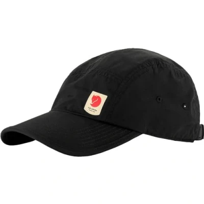 Image of Fjällräven HIGH Coast WIND Unisex Cap, Size: S/M, Black