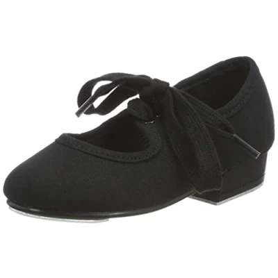 Image of Roch Valley Junior&#039;s Low Heel Canvas Tap ShoesLow Shoes