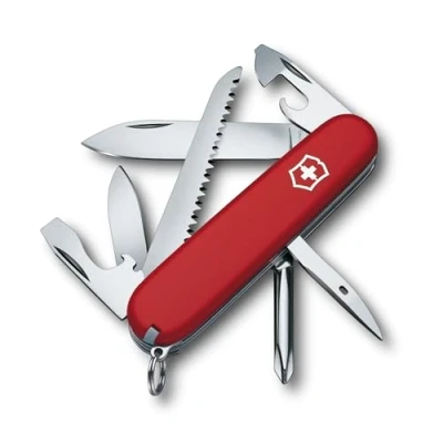 Image of Victorinox Swiss Army Knife Hiker, Knife, Multitool, 13 Functions, Blade, Can Opener, Screwdriver