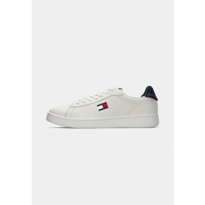 Image of Tommy Jeans Archive 98 Trainers, Men&#039;s, Size: 6.5, Red/white/blue shoes