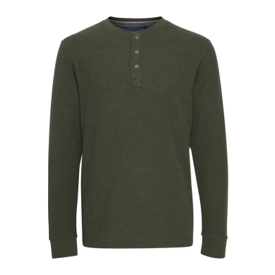 Image of Blend Bhbhnoble TEE Long sleeved top, Men&#039;s, Size: Large, Dusty olive