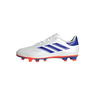 Image of adidas Performance COPA PURE 2 CLUB FXG Moulded stud football boots, Men&#039;s, Size: 9.5, Footwear white/lucid blue/solar red Synthetics