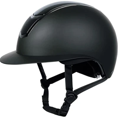Image of Harry&#039;s Horse Safety Helmet Mont Blanc Glossy