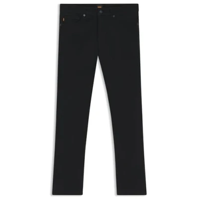 Image of BOSS Delaware Slim fit jeans, Men&#039;s, Size: 35x36, Black three