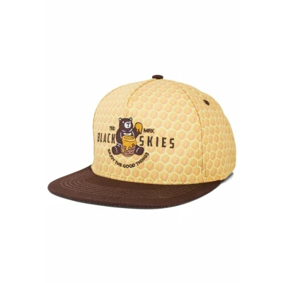 Image of Blackskies GOOD Things Cap, Men&#039;s, Size: One Size, Braun/gelb