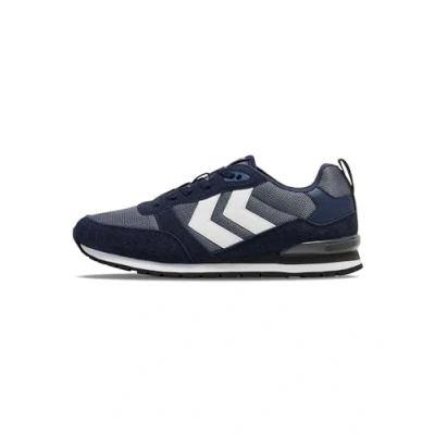 Image of Hummel Monaco 86 Trainers, Size: 3.5, Black iris Mesh