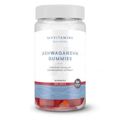 Image of Ashwagandha Gummies (60 ζελεδάκια) 60gummies Red Apple
