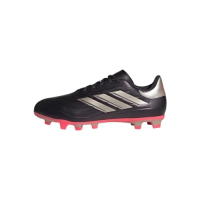 Image of adidas Performance COPA PURE 2.0 CLUB Flexible Ground Moulded stud football boots, Men&#039;s, Size: 11, Aurora black/platin metallic/turbo Synthetics