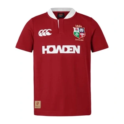 Image of Canterbury Mens British and Irish Lions Classic Shirt 2024 Replica Short Sleeve T