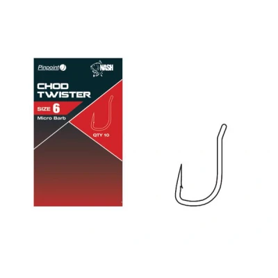 Image of Nash Chod Twister Size 4 Carp hooks