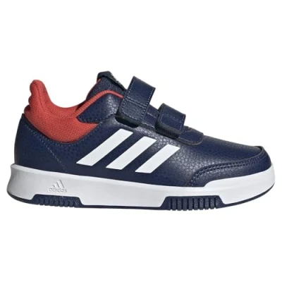 Image of adidas Performance Tensaur Sport 2.0 Unisex Walking trainers for kids, Size: 4, Dark blue/footwear white/bright red Imitation leather/ textile